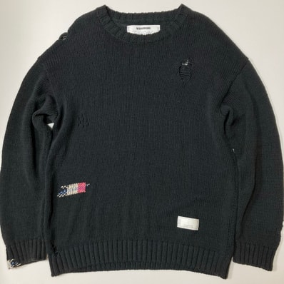 NEIGHBORHOOD Savage Crewneck Sweater "Black"