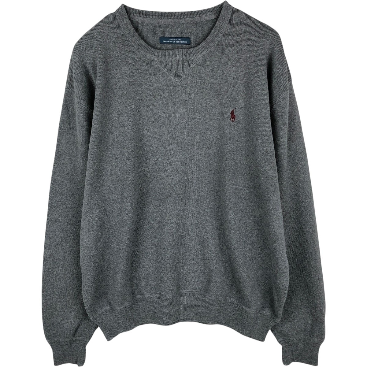 古着 ラルフローレン Ralph Lauren POLO by Ralph Lauren コットンニットセーター メンズXL相当/eaa678951