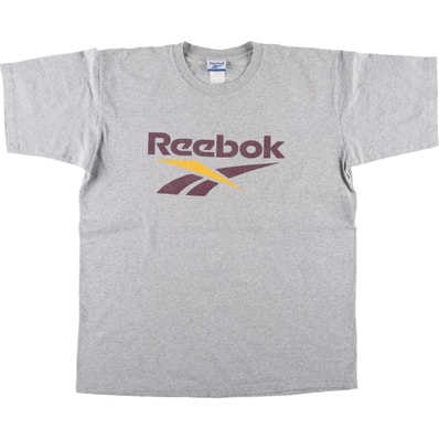 古着 リーボック Reebok ロゴプリントTシャツ USA製 メンズXL相当/eaa626097