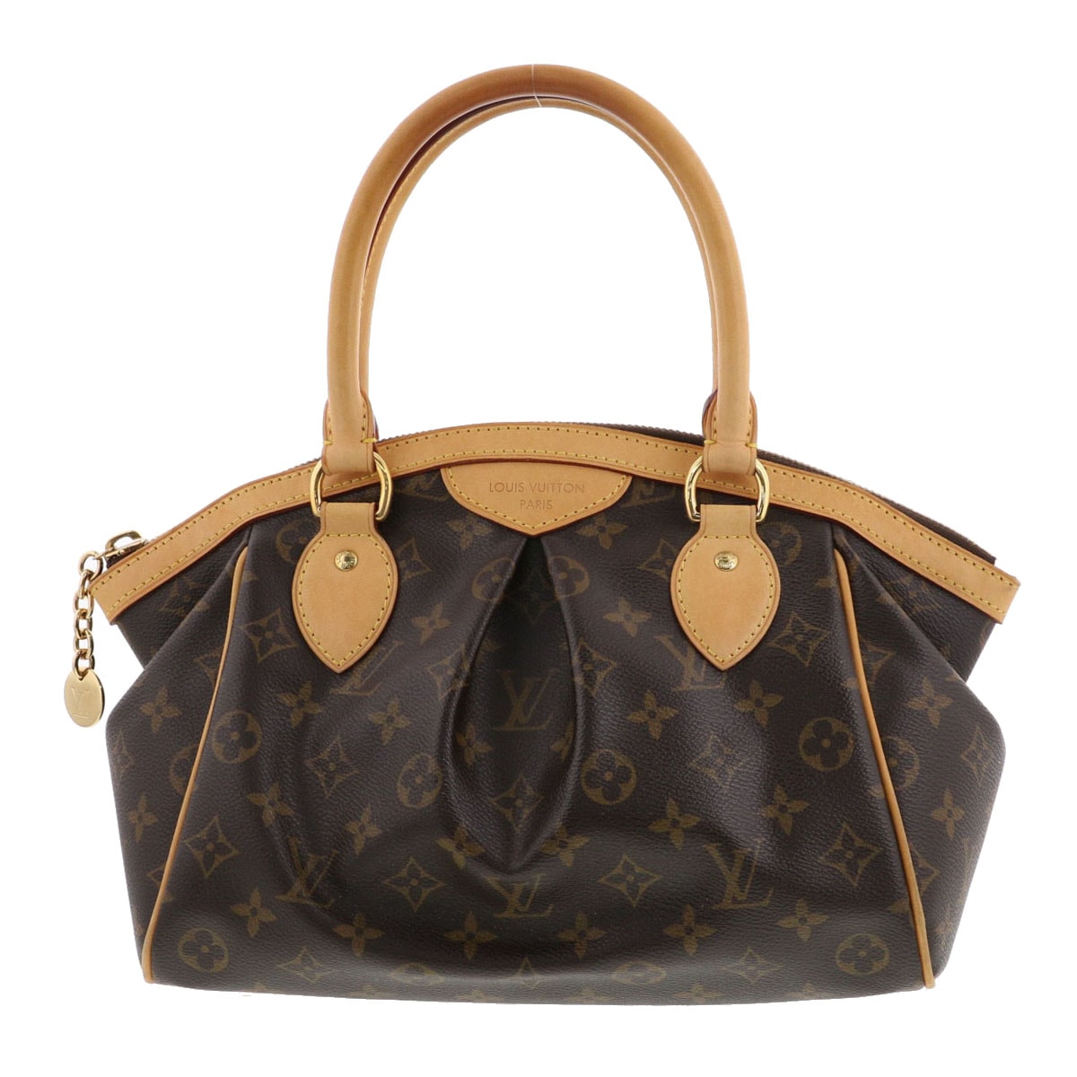 【値下げ】LOUIS VUITTON ルイ・ヴィトン ティボリPM ハンドバッグ M40143 モノグラム ブラウン  レディース【中古】