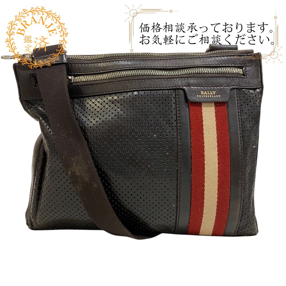 バリー BALLY ショルダーバッグ ブラウン