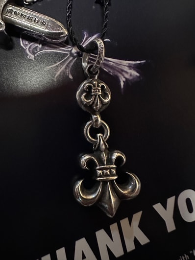 Chrome Hearts 1 Ball BS Flare Charm "Silver"