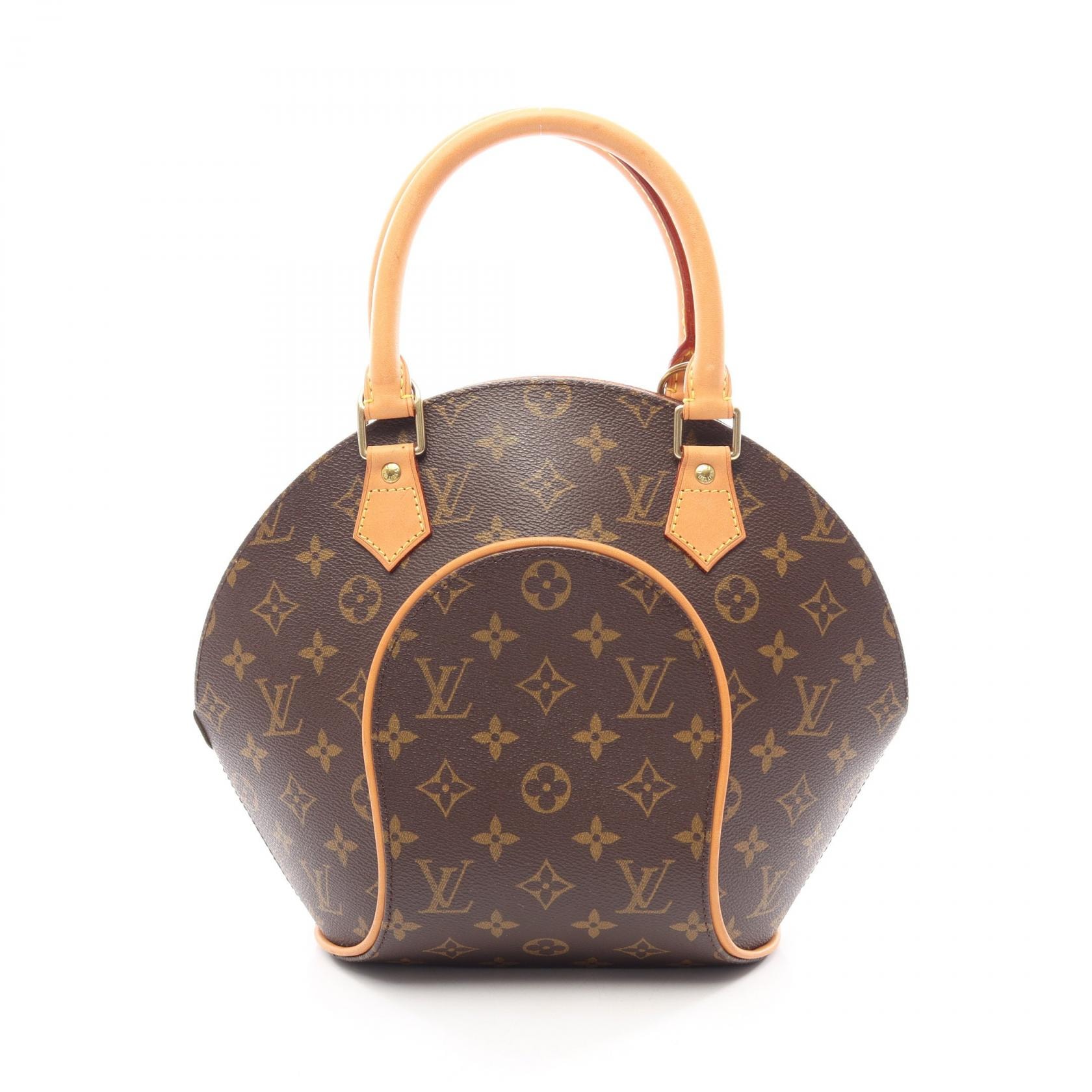 ルイ・ヴィトン LOUIS VUITTON エリプスPM ハンドバッグ バッグ PVCコーティングキャンバス レザー モノグラム レディース ブラウン系 M51127 【中古】