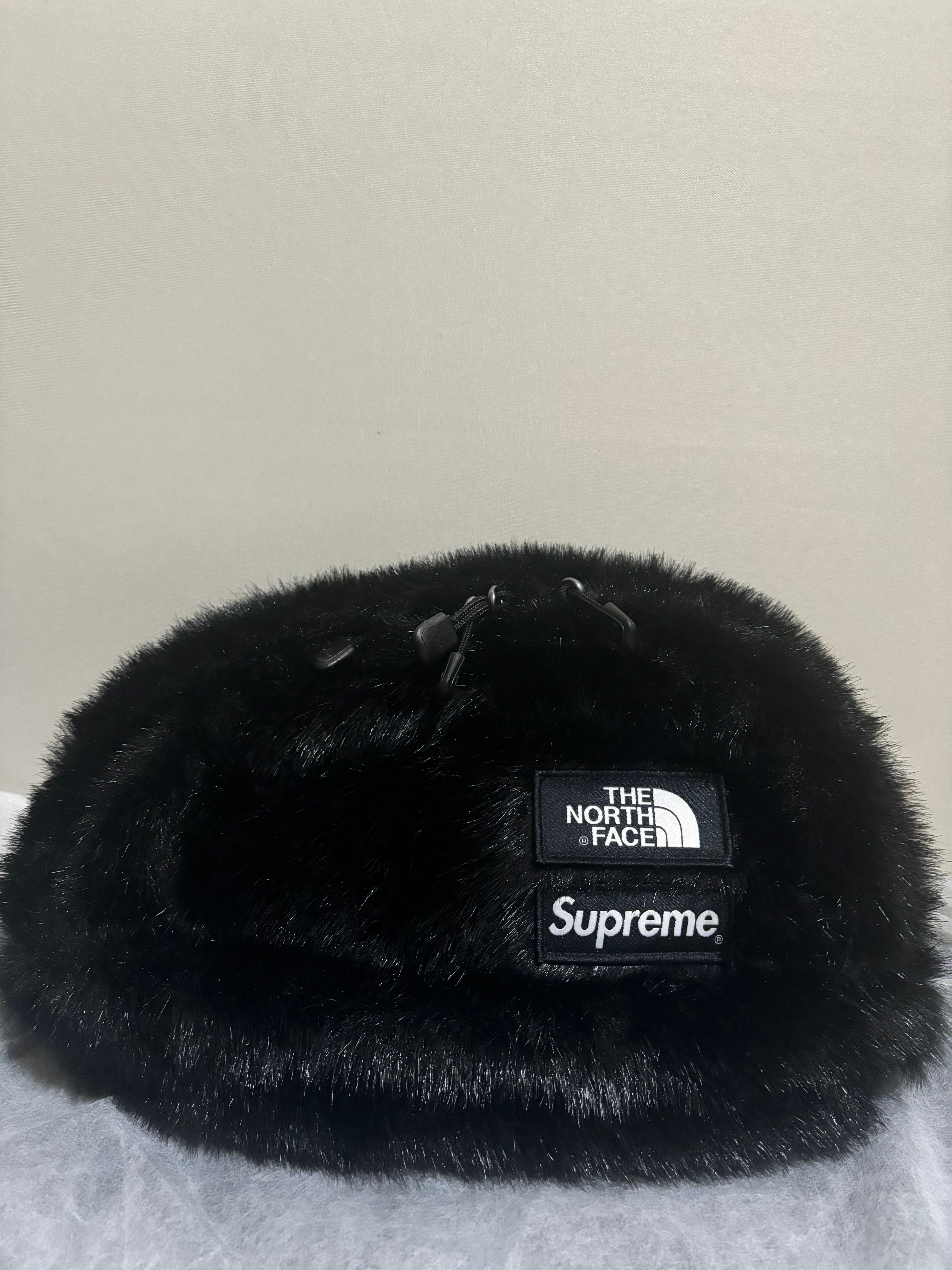 Supreme x The North Face Faux Fur Waist Bag 