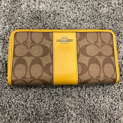 コーチ シグネチャー ラウンド財布 F54630