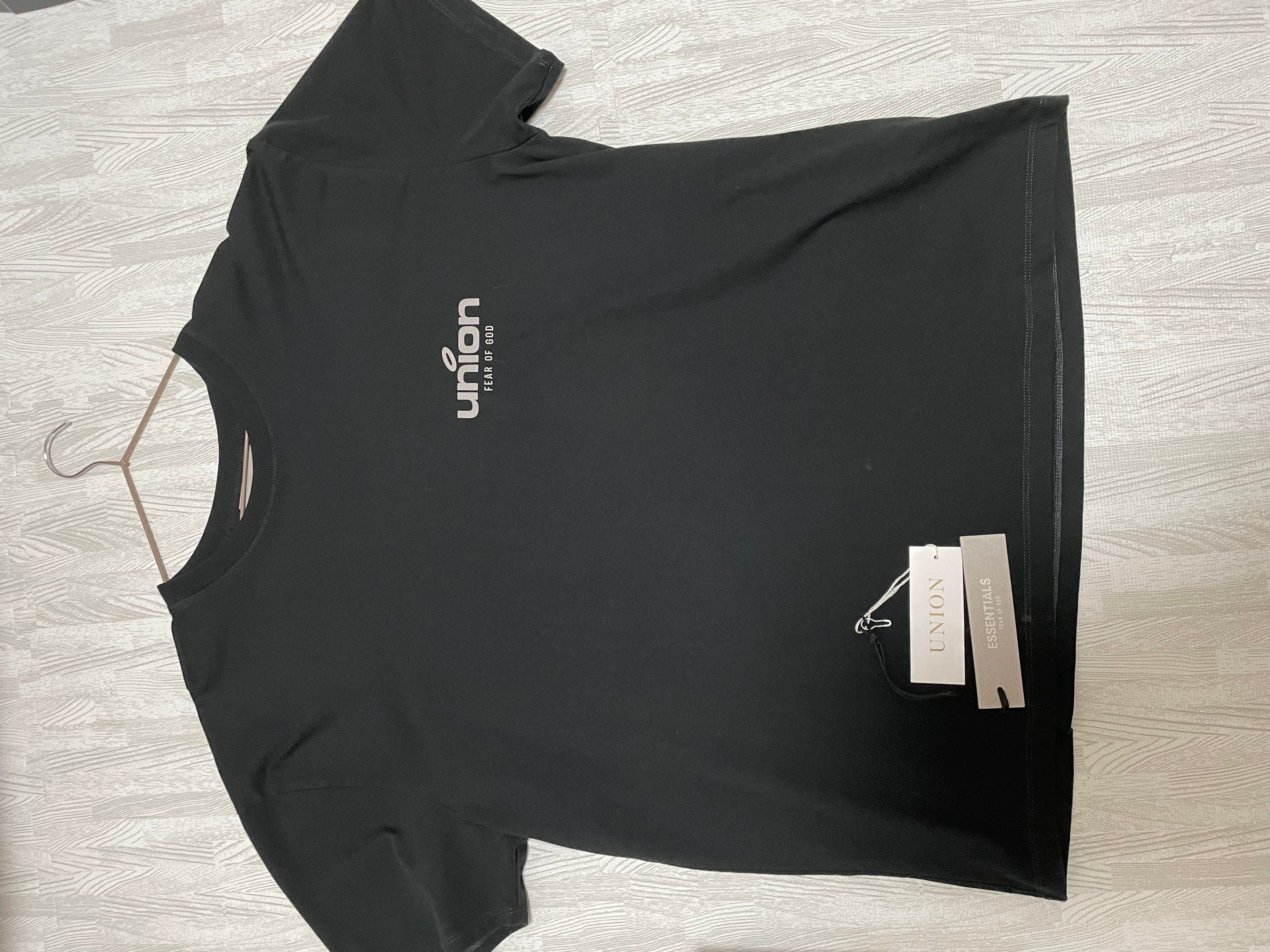 FEAR OF GOD ESSENTIALS × UNION Vintage Tee Vintage "Black"
