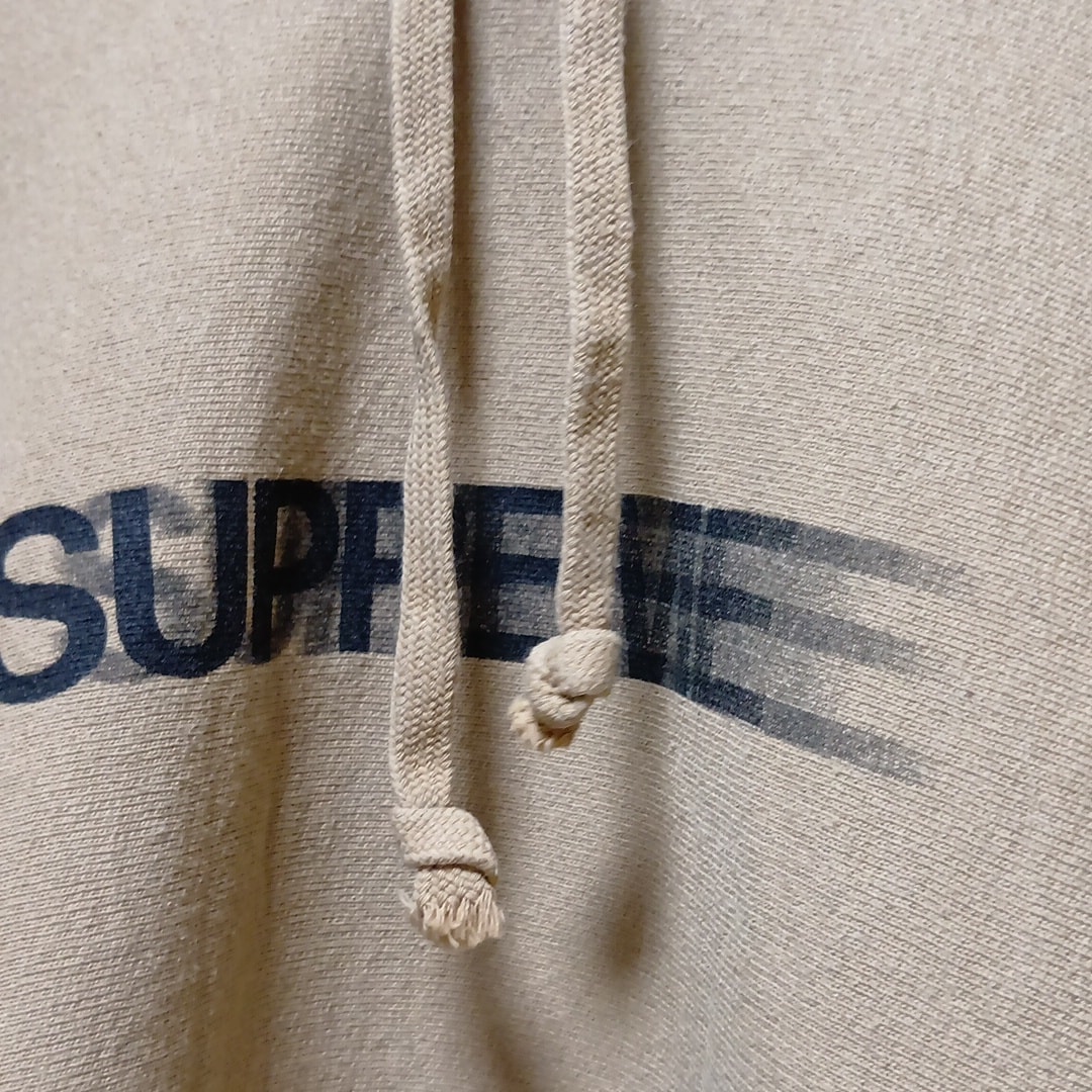 Supreme Motion Logo Hooded Sweatshirt "Dark Tan" (23SS)