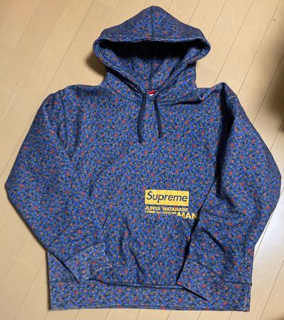 Supreme / JUNYA WATANABE COMME des GARCONS MAN Hooded Sweatshirt "Black Flowers"
