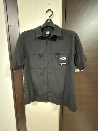 Supreme x The North Face Trekking S/S Shirt "Black"