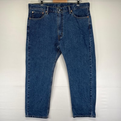 古着 リーバイス Levi's デニム パンツ Gパン 505 5ポケット ジッパーフライ 大きいサイズ ジーンズ W40 L30 ブルー系 メンズ