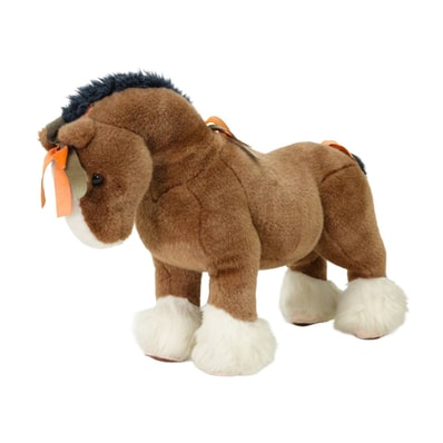 【渋谷並木橋店】HERMES エルメス ぬいぐるみ エルミー 馬 PM ナチュラル アクリル/ポリエステル 新品同様【中古】