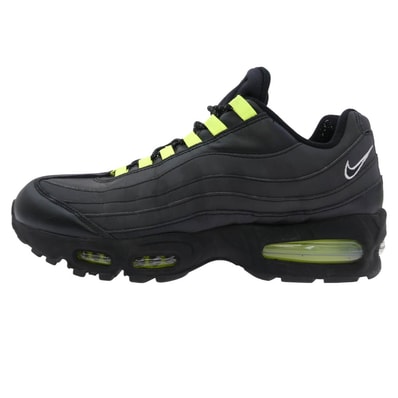 NIKE ナイキ スニーカー IM8063-010 Air Max 95 OG Big Bubble HRJK エアマックス95 ローカットスニーカー ブラック系 イエロー系 クリア系 28.5cm【中古】