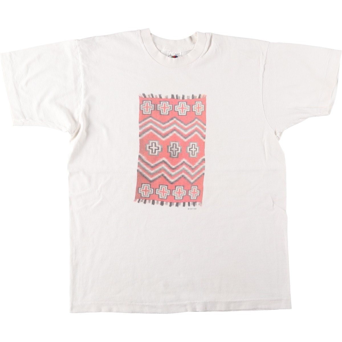 古着 90年代 フルーツオブザルーム FRUIT OF THE LOOM プリントTシャツ USA製 メンズL相当 ヴィンテージ/eaa642116