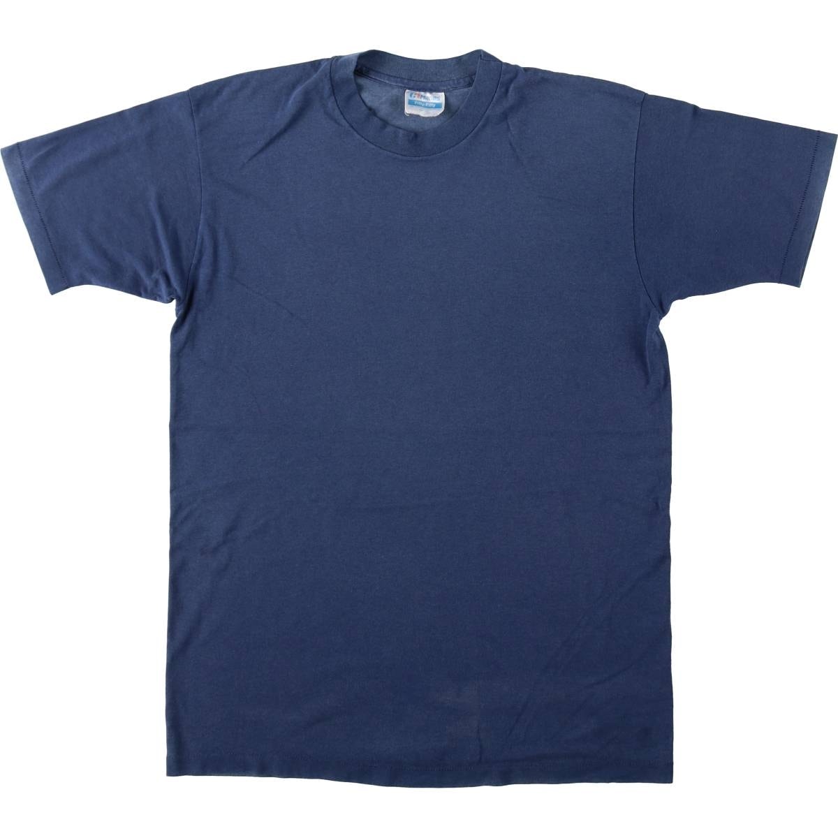 古着 80年代 ヘインズ Hanes Fifty-Fifty 青タグ 無地Tシャツ USA製 メンズL相当 ヴィンテージ/eaa653768