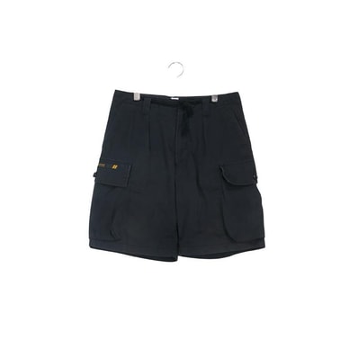 WTAPS Jungle Country Shorts Nyco Tussah "Black"