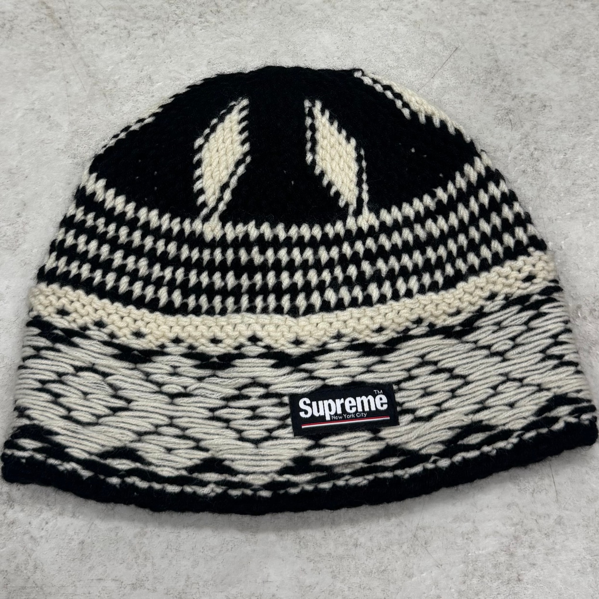Supreme Diamond Beanie "Black"