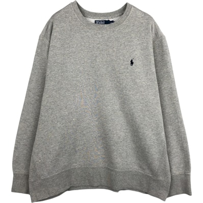 古着 ラルフローレン Ralph Lauren POLO by Ralph Lauren ワンポイントロゴスウェットシャツ トレーナー メンズXXL相当/eaa630066