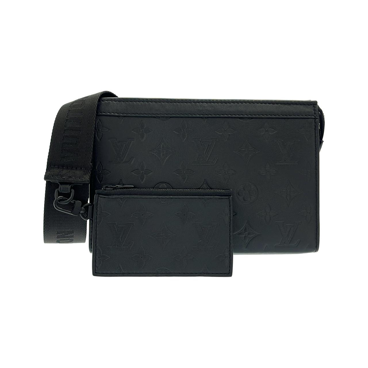 ルイヴィトン モノグラム シャドウ ガストン ウエアラブル ウォレット M81115 ショルダーバッグ