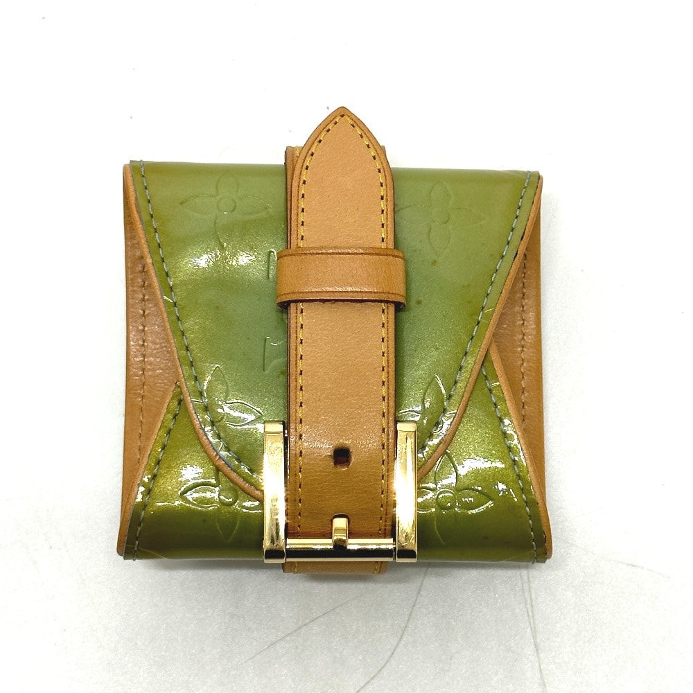 ルイヴィトン LOUIS VUITTON ラフィエット・ストリート M91013 モノグラムヴェルニ バングル ブレスレット モノグラムヴェルニ グリーン