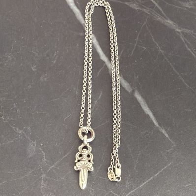 Chrome Hearts # 5 Dagger Charm "Silver"