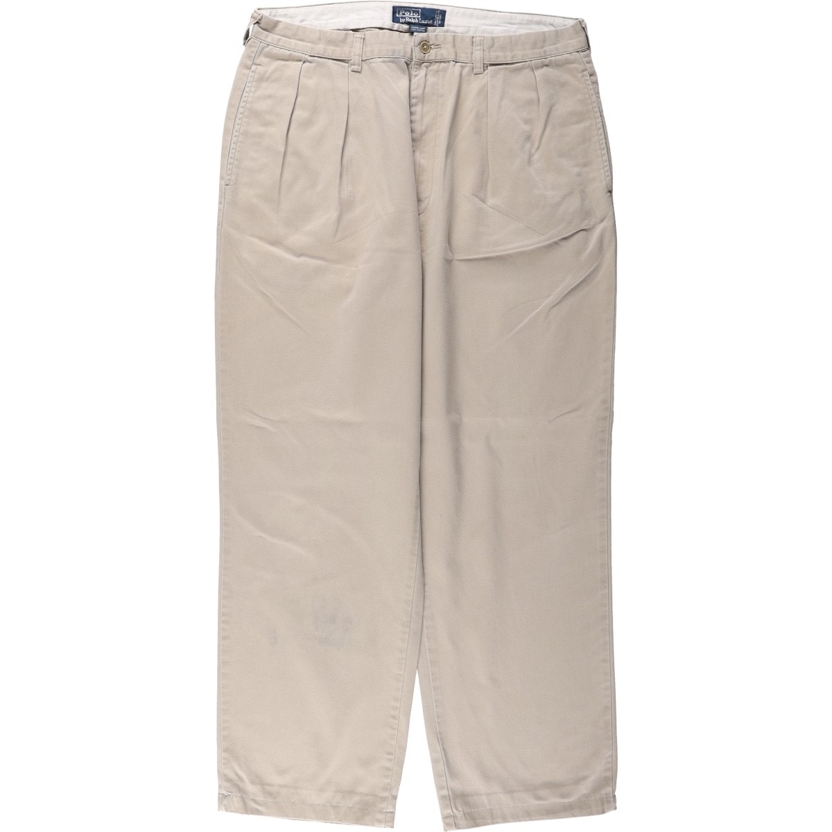 古着 ラルフローレン Ralph Lauren POLO by Ralph Lauren ANDREW PANT ツータック チノパンツ メンズw35相当/eaa680047