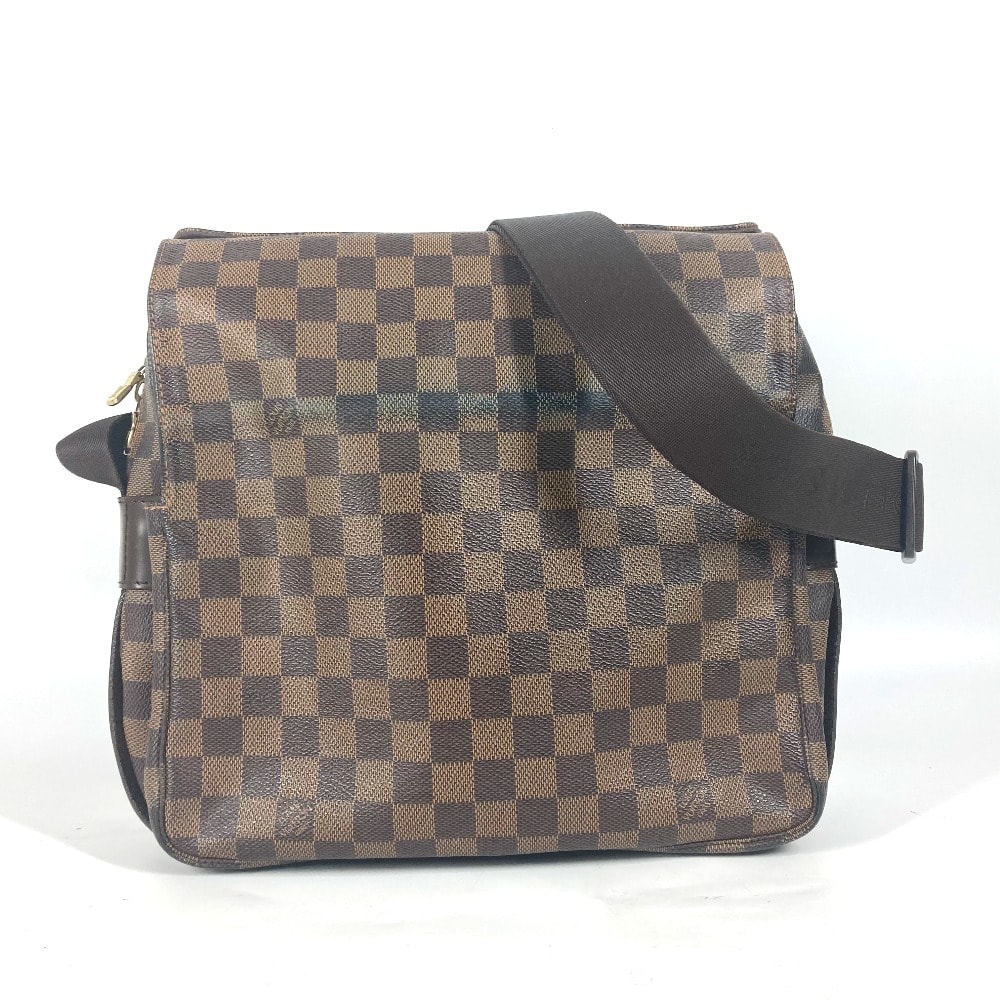ルイヴィトン LOUIS VUITTON ナヴィグリオ N45255 ダミエ 斜め掛け カバン ショルダーバッグ ダミエキャンバス エベヌ ブラウン