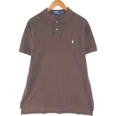 古着 ラルフローレン Ralph Lauren POLO by RALPH LAUREN CUSTOM FIT 半袖 ポロシャツ メンズXL相当/eaa563884