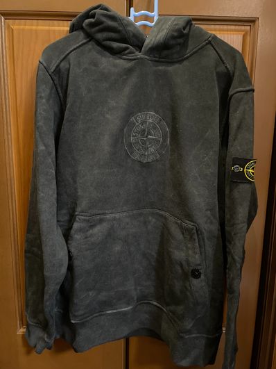 Supreme / Stone Island® Hooded Sweatshirt "Black"