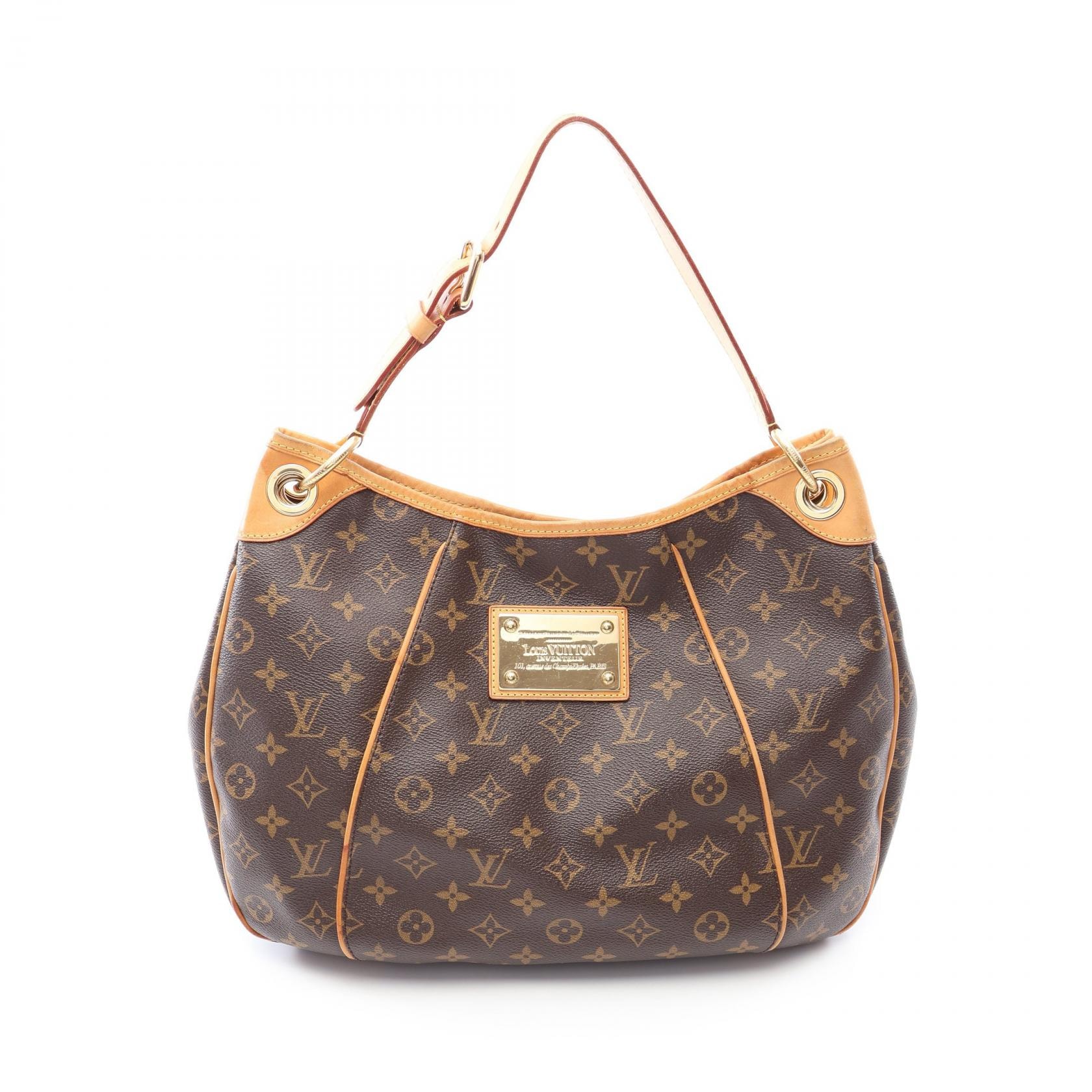 ルイ・ヴィトン LOUIS VUITTON ガリエラPM ショルダーバッグ バッグ PVCコーティングキャンバス レザー モノグラム レディース ブラウン系 M56382 【中古】