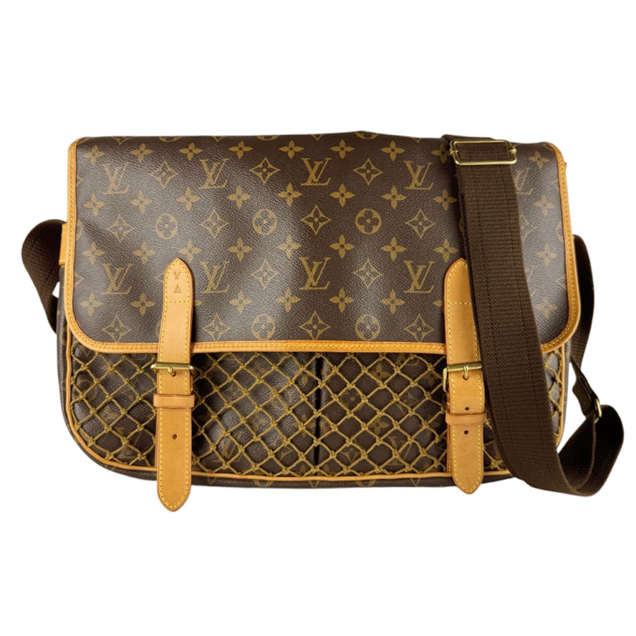 ルイ ヴィトン LOUIS VUITTON ショルダーバッグ モノグラム コンゴMM モノグラムキャンバス ブラウン ユニセックス M40116【中古】 z9923