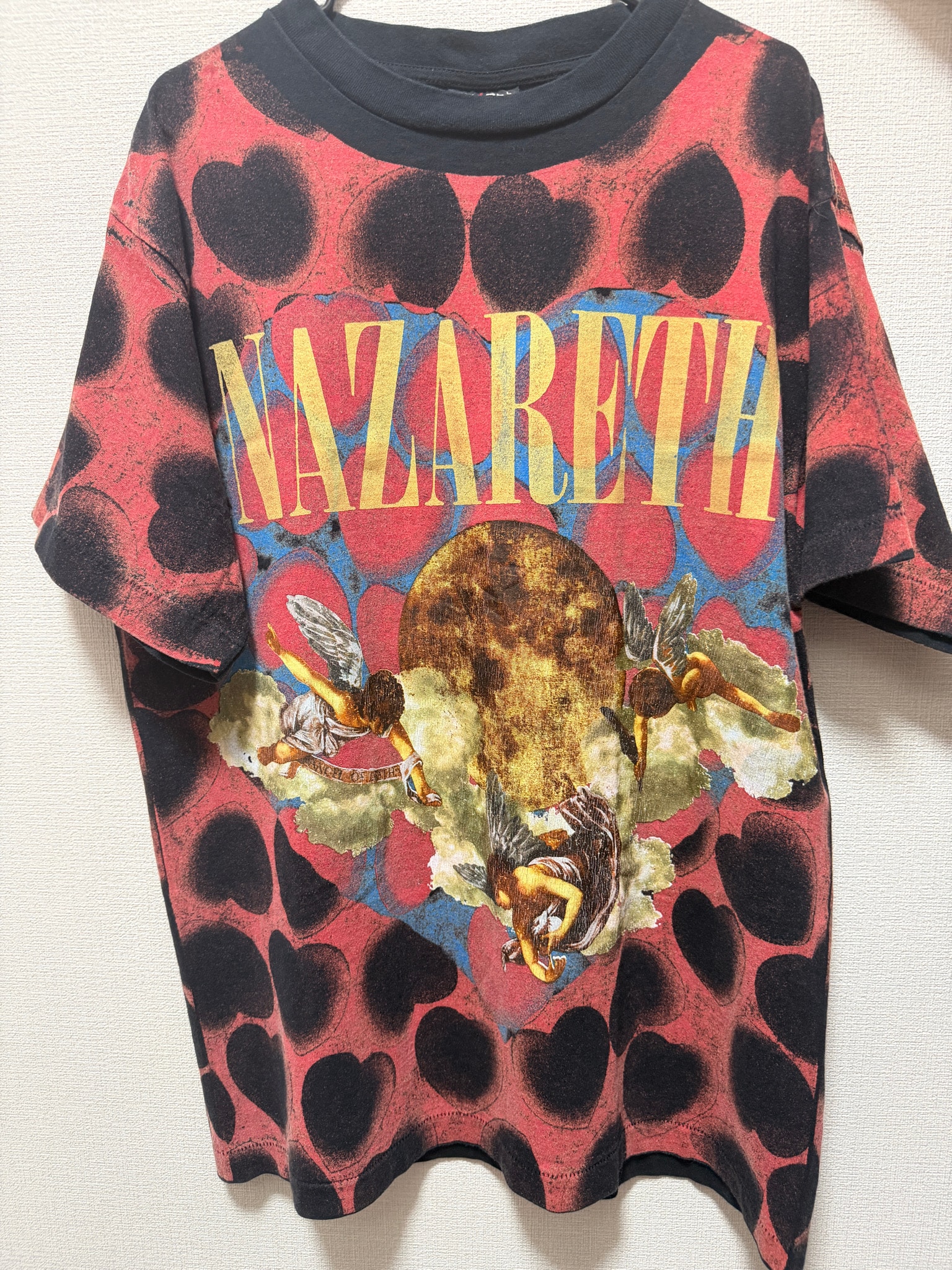 SAINT Mxxxxxx HEART TEE "Black"