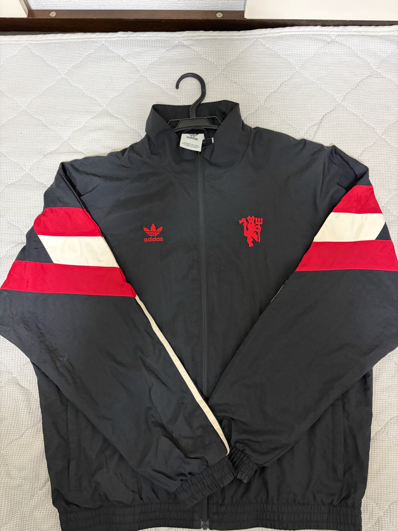 adidas Manchester United Lifestyle OG Track Top "Black/MUFC Red"