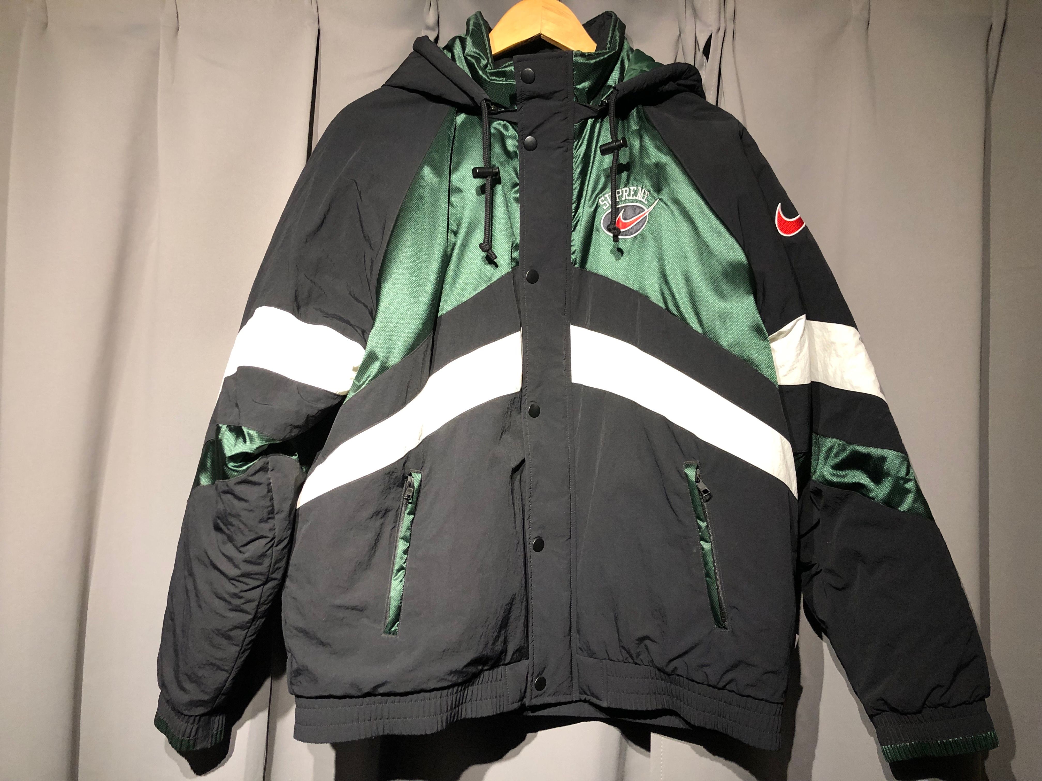 Supreme / Nike Hooded Sport Jacket "Green"