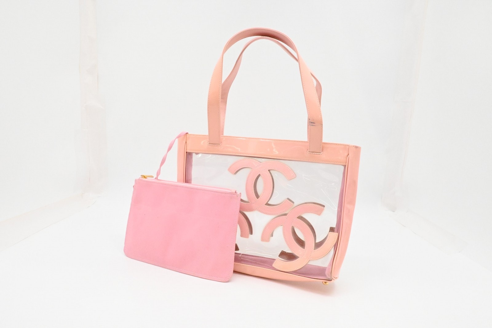 シャネルトリプル　ココ トートバッグ レディース