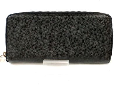 Louis Vuitton Zippy Wallet Vertical Taiga "Noir"