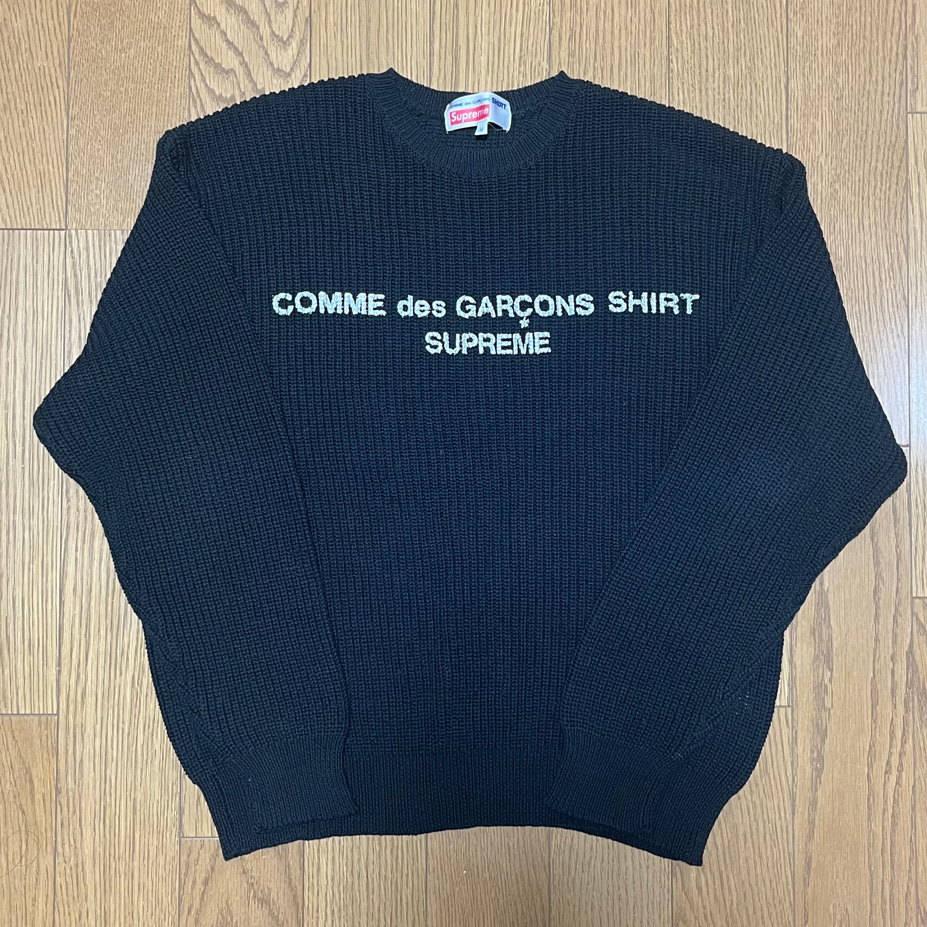 Supreme / Comme des Garçons SHIRT® Sweater "Black"