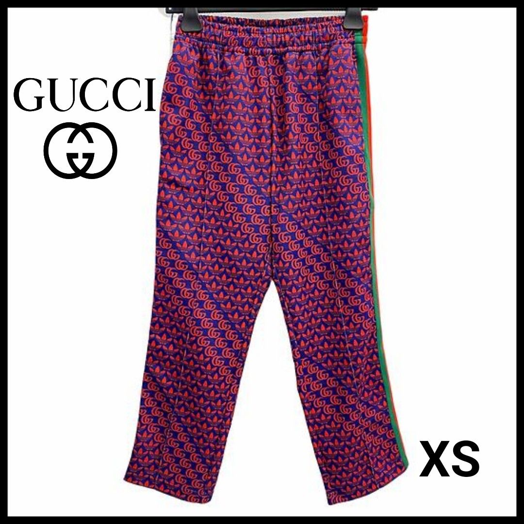 GUCCI × adidas ダブルG トレフォイル パンツ　XS