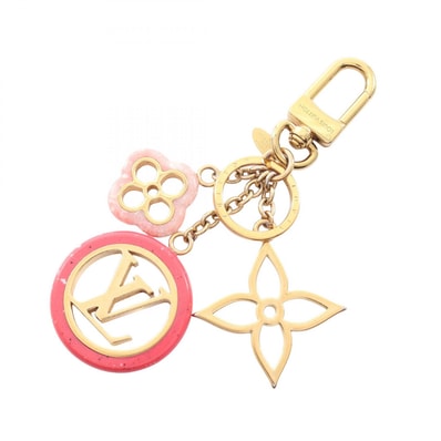 ルイ・ヴィトン LOUIS VUITTON ポルトクレ カラーライン チャーム アクセサリー GP ピンク レディース ゴールド系 / ピンク系 M64525 【中古】