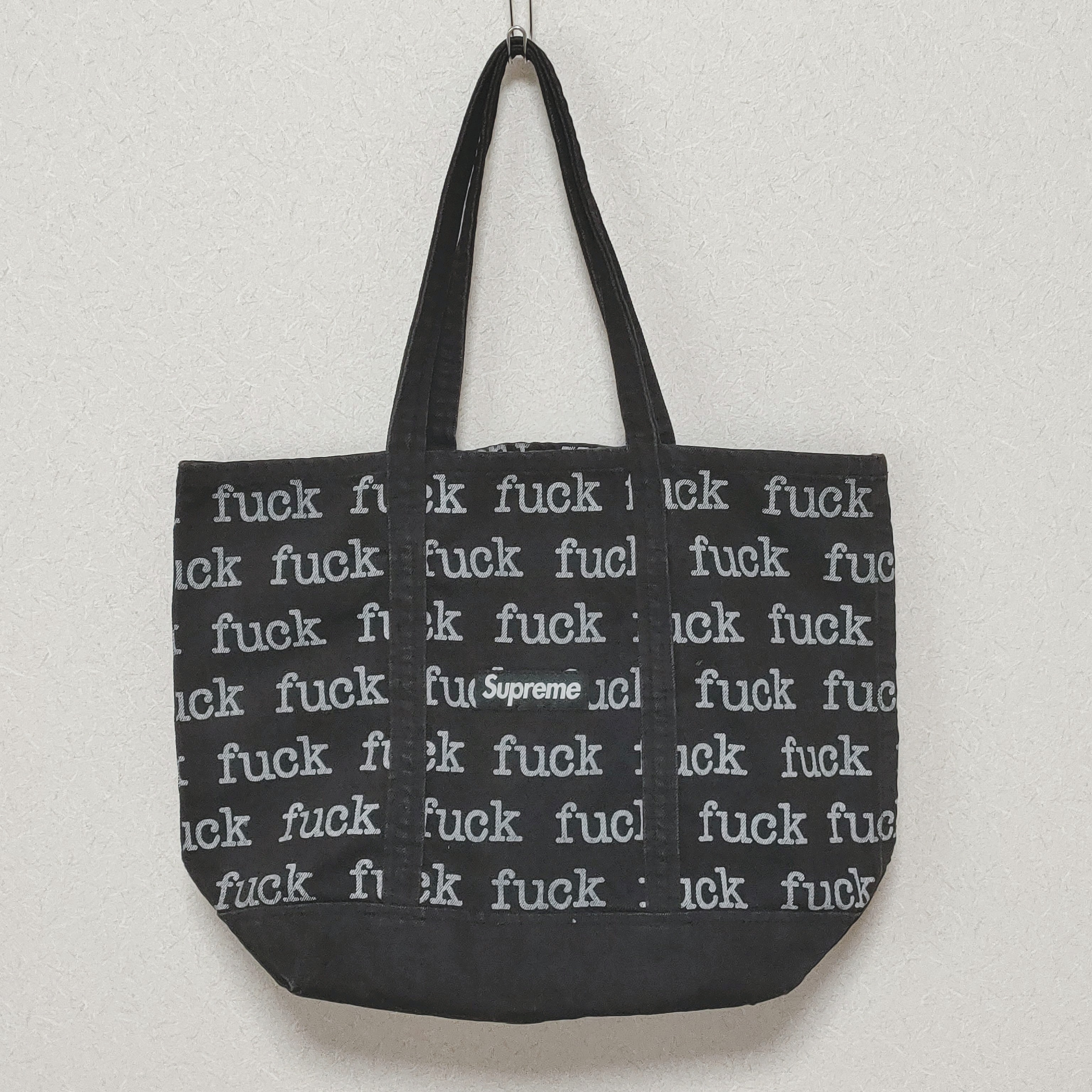 Supreme Fuck Denim Tote デニム トートバック