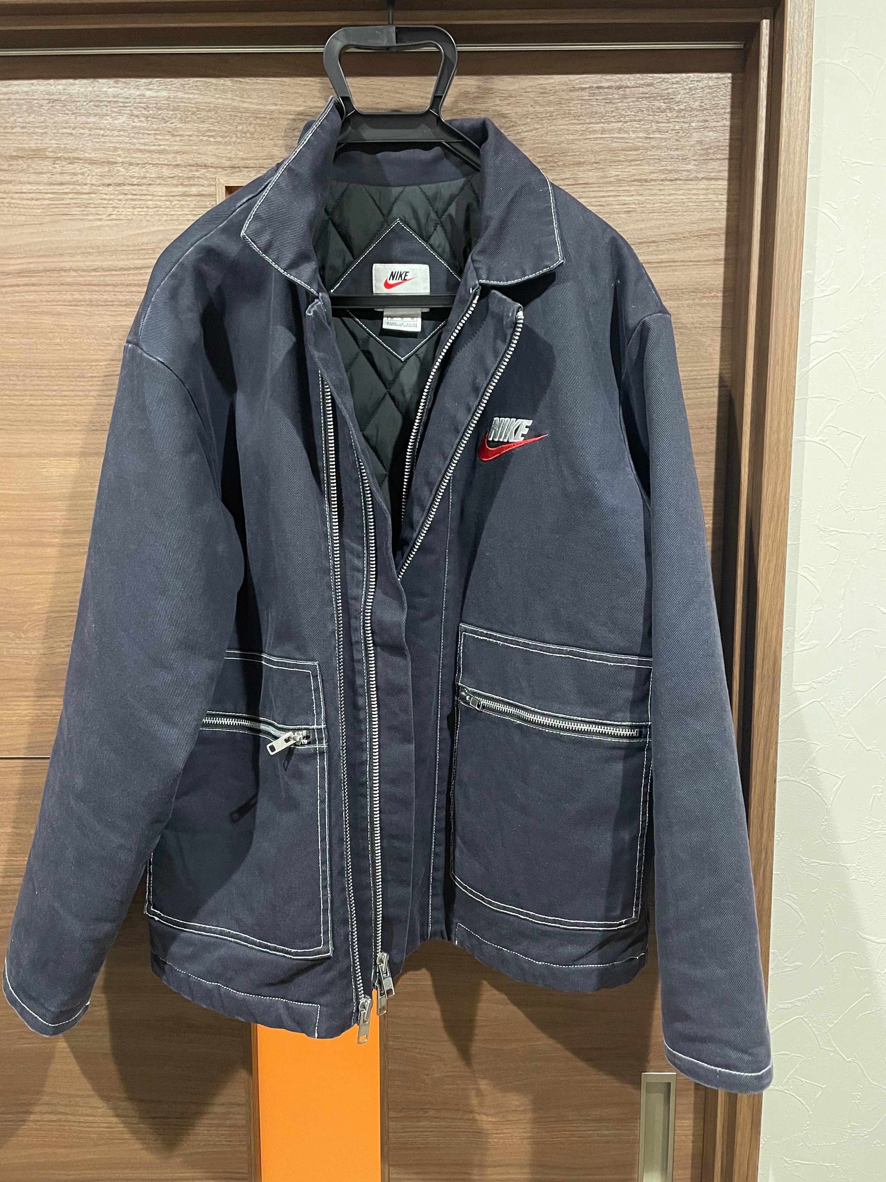 Supreme / NIKE® Double Zip Work Jacket "Black"