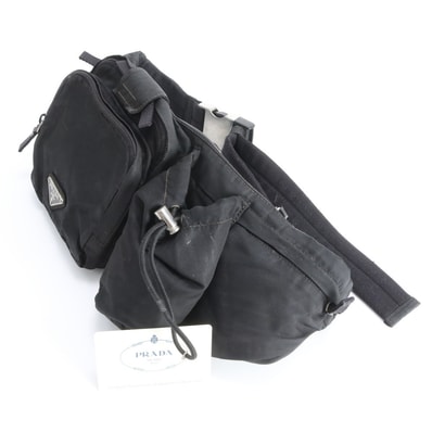 プラダ テスート ナイロントライアングルロゴ VA0056 ボディバッグ