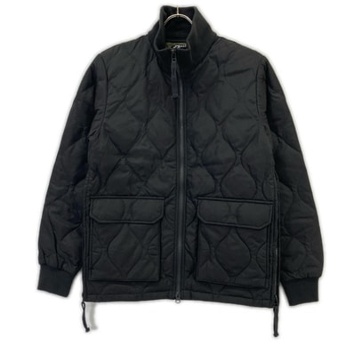 タイオン TAION-1127ML-1 ミリタリーリブハイネック ダウンジャケット XS