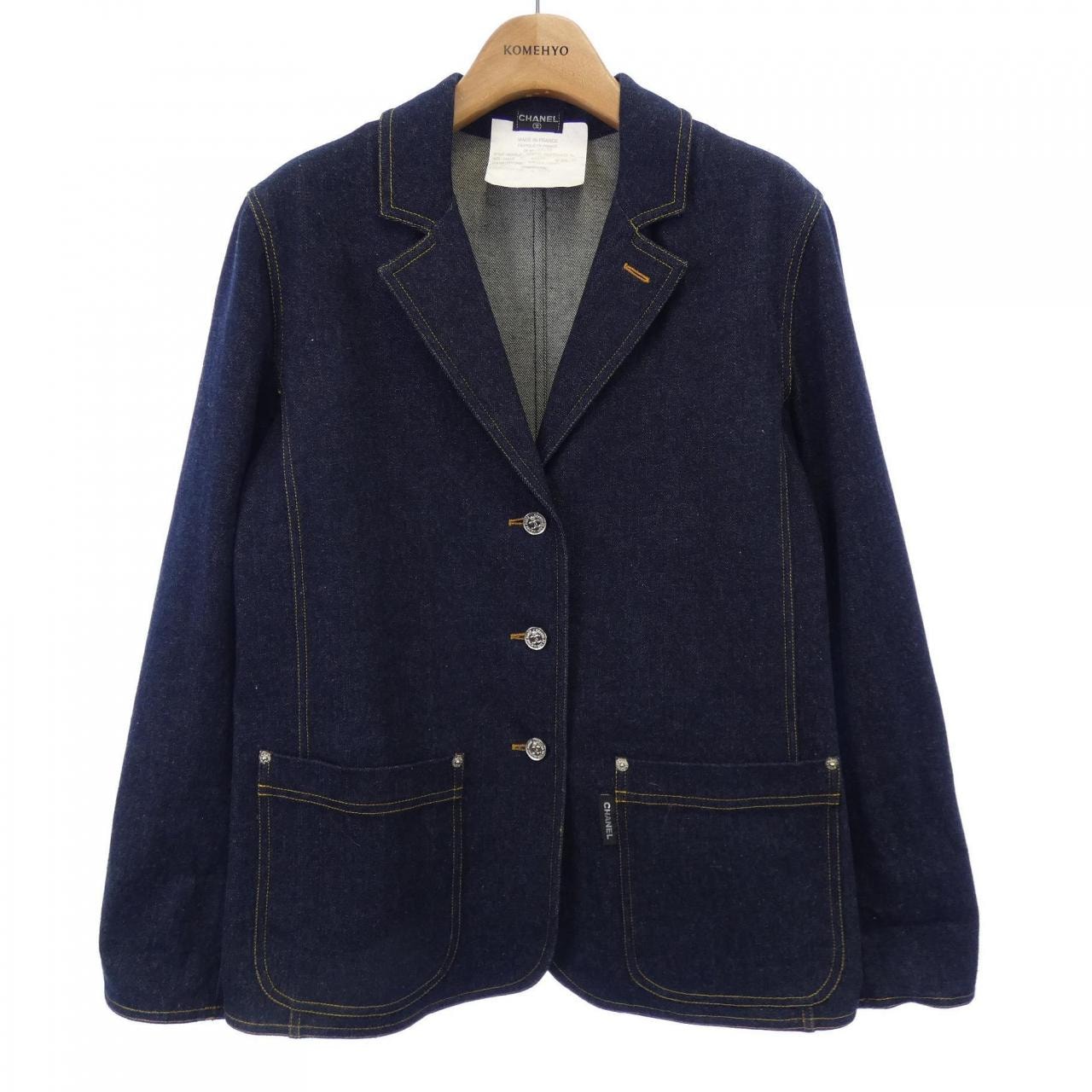 【ヴィンテージ】シャネル CHANEL P06835V04732 デニムジャケット