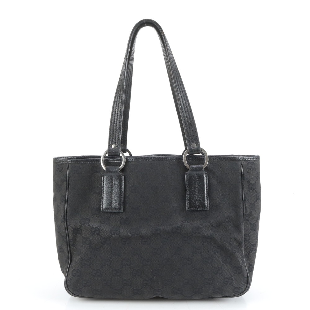 ■美品 グッチ GGキャンバス 113019 トート バッグ