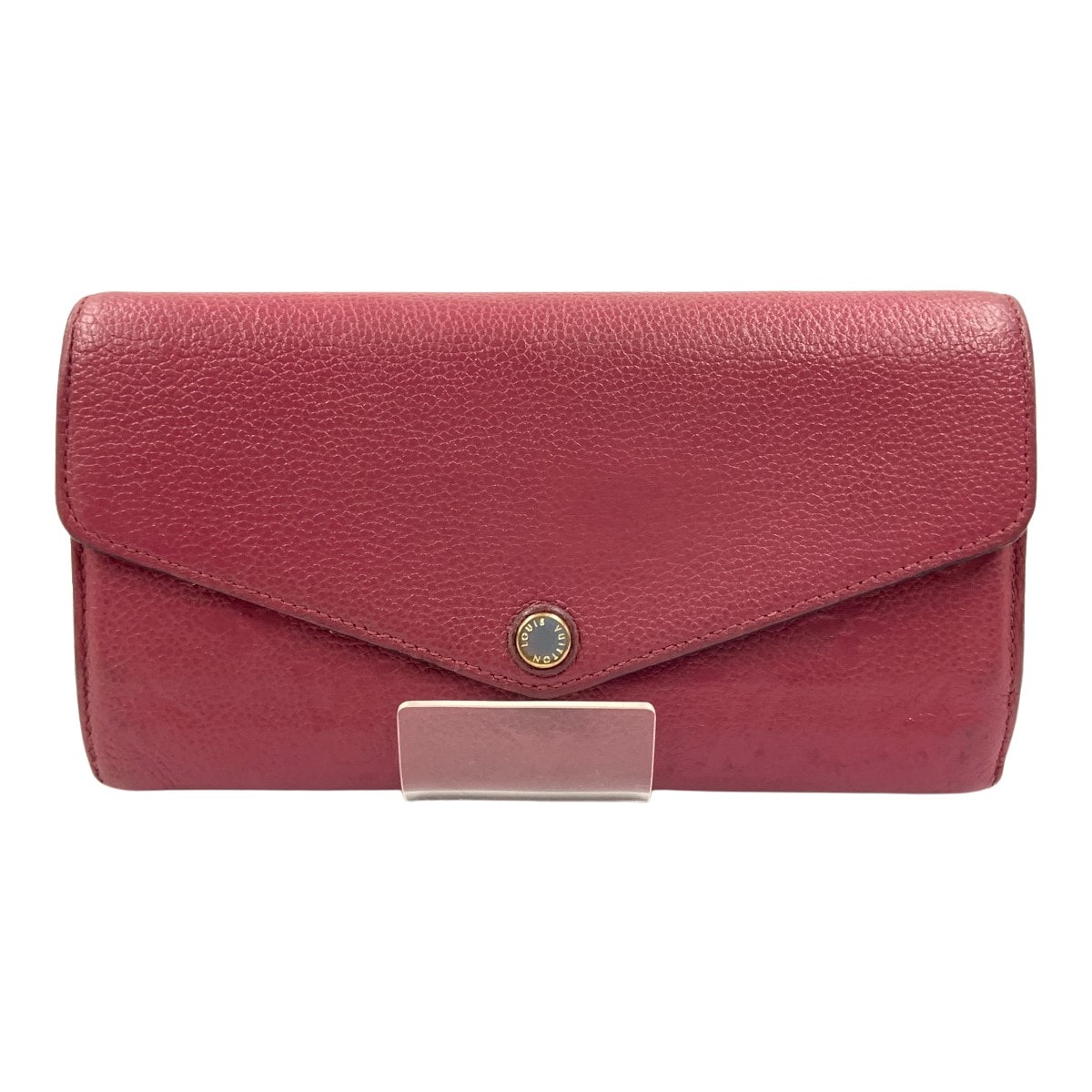 〇〇LOUIS VUITTON ルイヴィトン モノグラム アンプラント ポルトフォイユ サラ  二つ折り長財布 M62213 レッド