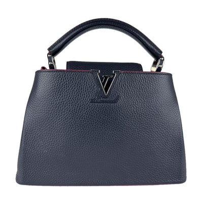 ルイ ヴィトン LOUIS VUITTON ハンドバッグ ショルダーバッグ カプシーヌBB レザー コバルト/フューシャ レディース M94517【中古】 z9162