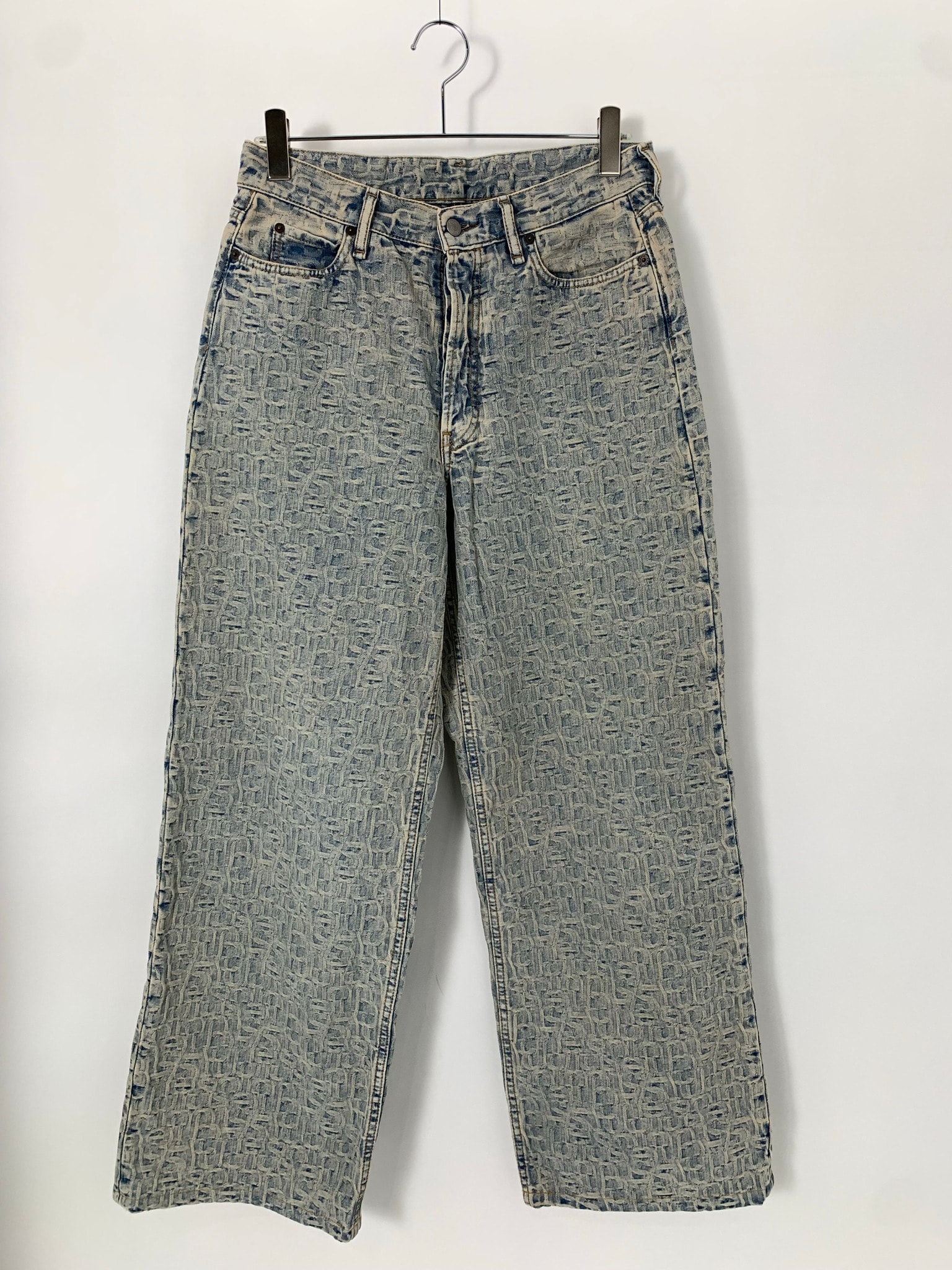 Acne Studios 1981M Monogram Loose Fit Jeans "Indigo"