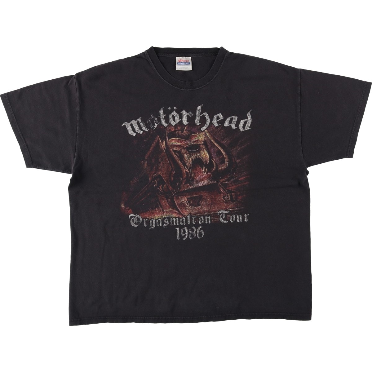 古着 ヘインズ Hanes HEAVYWEIGHT Motorhead モーターヘッド バンドTシャツ バンT メンズXL相当/eaa640423