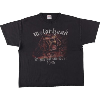 古着 ヘインズ Hanes HEAVYWEIGHT Motorhead モーターヘッド バンドTシャツ バンT メンズXL相当/eaa640423