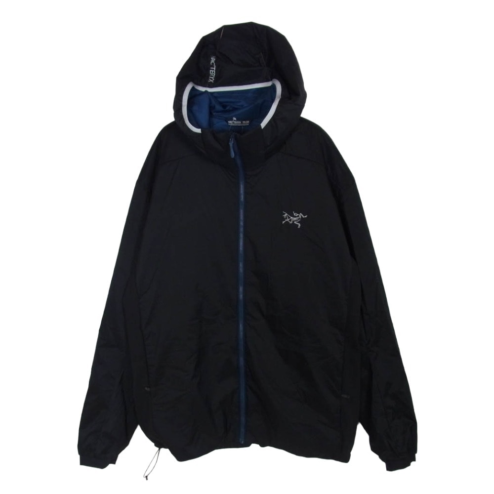 ARC'TERYX アークテリクス ジャケット X000009556 2025年製 Atom Hoody アトムフーディ 中綿 ジャケット マウンテンパーカー ブラック系 XXL【中古】